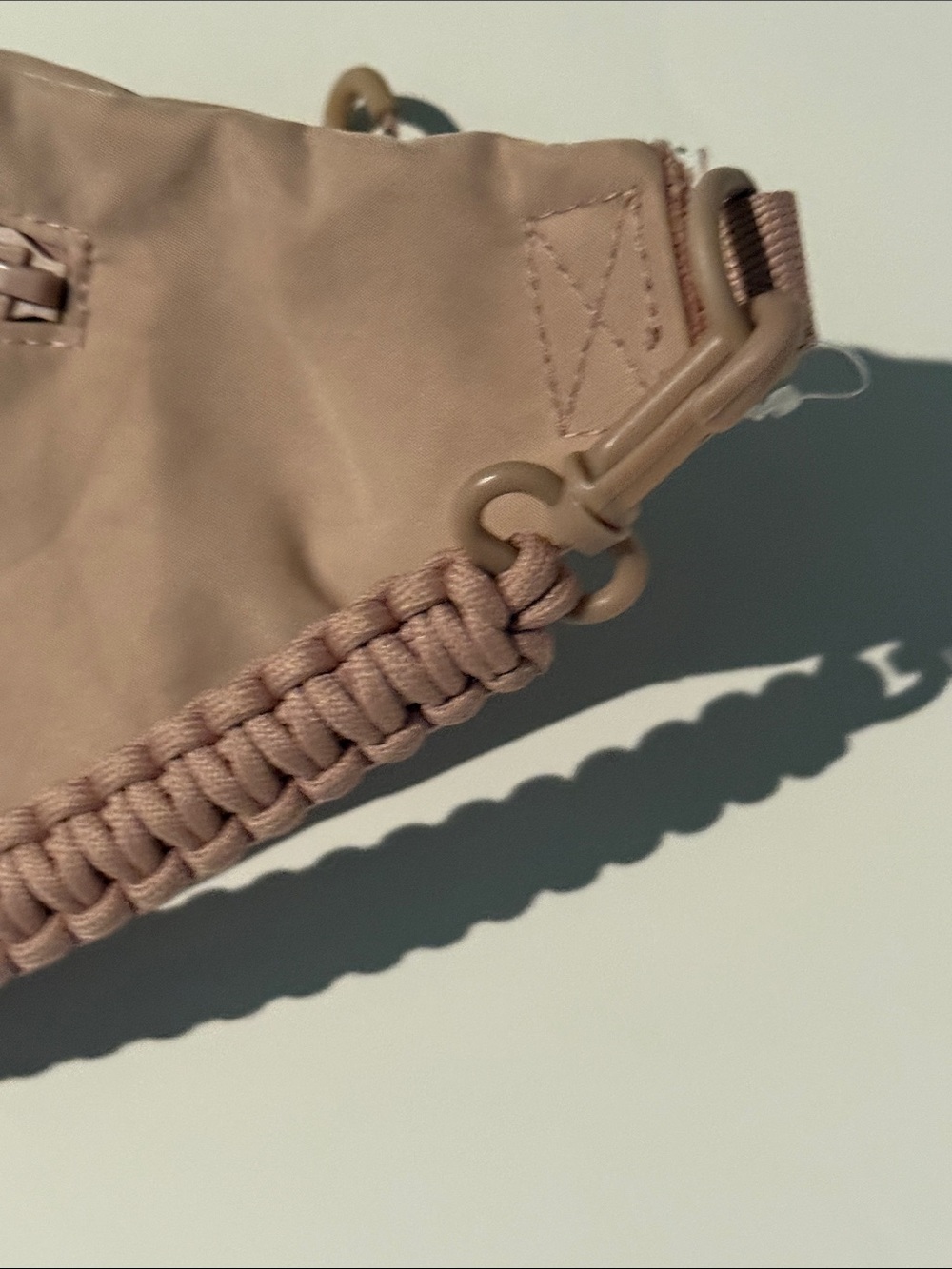 BEIS OS light pink Braided-Strap Sling Bag - Picture 4 of 7